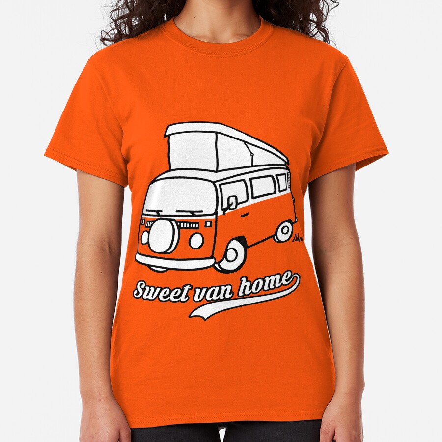Sweet van home Camiseta clásica