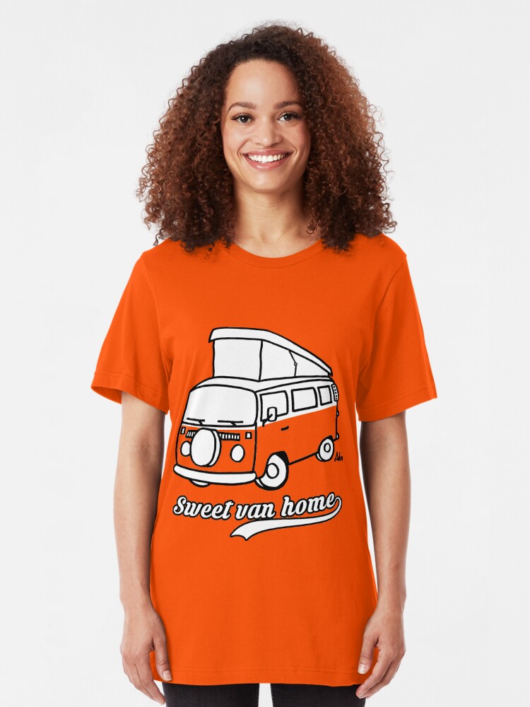 Vista alternativa de Camiseta ajustada Sweet van home