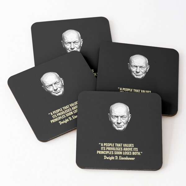Item preview, Dwight President D. Eisenhower Quote designed and sold by LKappa3Faber.