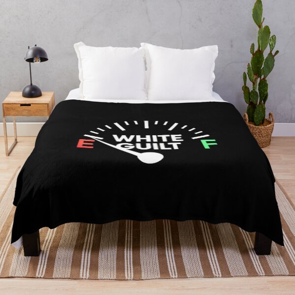 Item preview, Empty White Guilt Funny Fuel Gage Conservative Political designed and sold by HollyBellArtSte.