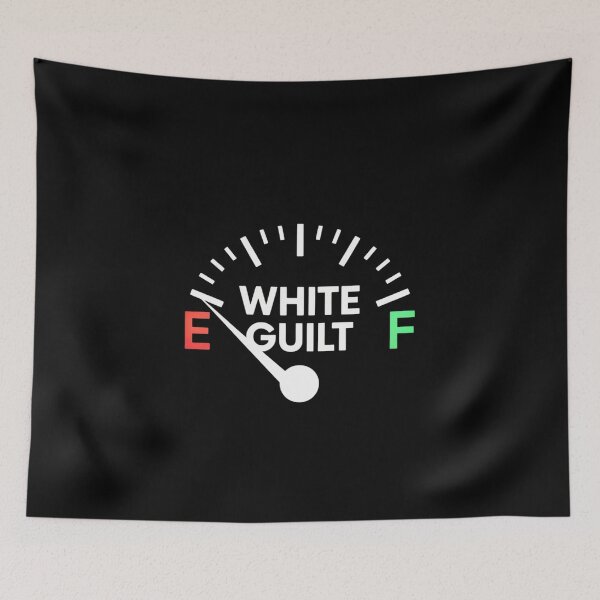 Item preview, Empty White Guilt Funny Fuel Gage Conservative Political designed and sold by HollyBellArtSte.