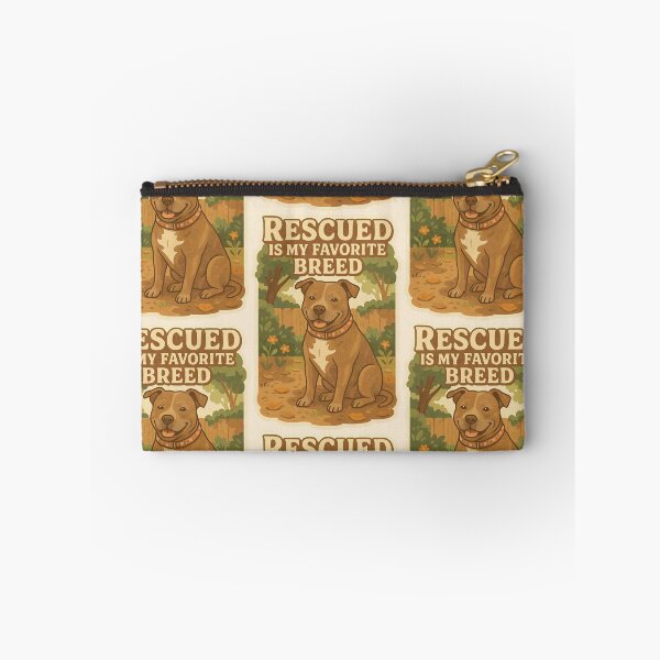 Item preview, Rescued Is My Favorite Breed – Rescue Dog Art designed and sold by Tiny Joy World.