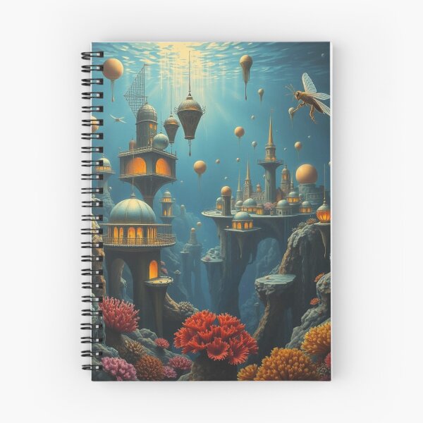 Item preview, Deep-Sea Metropolis – Life beneath the waves, surreal vibes & futuristic ocean dreams full of magic designed and sold by FotoworldEdel.