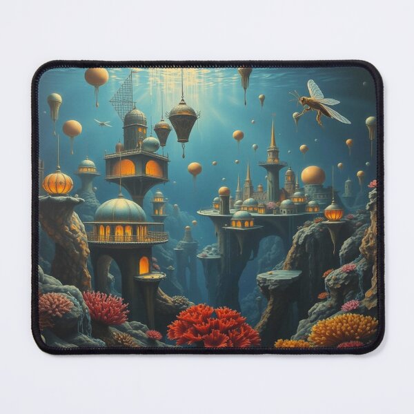Item preview, Deep-Sea Metropolis – Life beneath the waves, surreal vibes & futuristic ocean dreams full of magic designed and sold by FotoworldEdel.