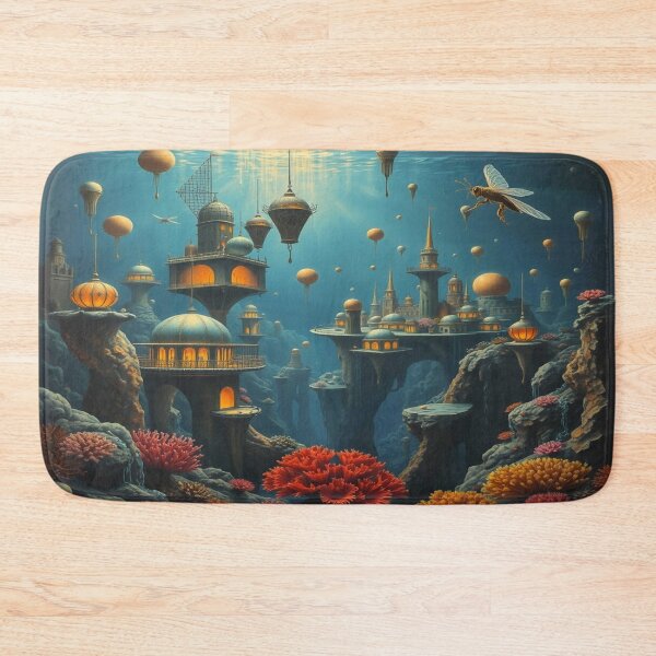 Item preview, Deep-Sea Metropolis – Life beneath the waves, surreal vibes & futuristic ocean dreams full of magic designed and sold by FotoworldEdel.