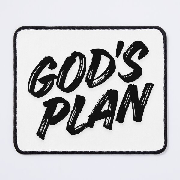 Item preview, God’s Plan Minimalist Scripture Typography designed and sold by A1MarketDesigne.