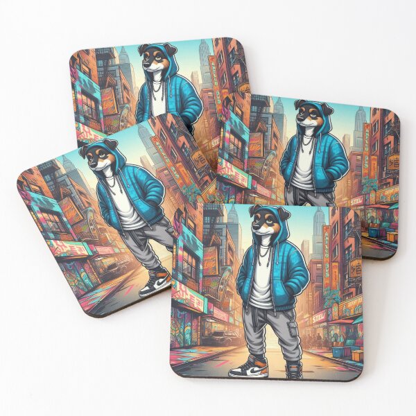 Item preview, Urban Dog Vibes – Streetwear in NYC Style designed and sold by Dogandesighn.