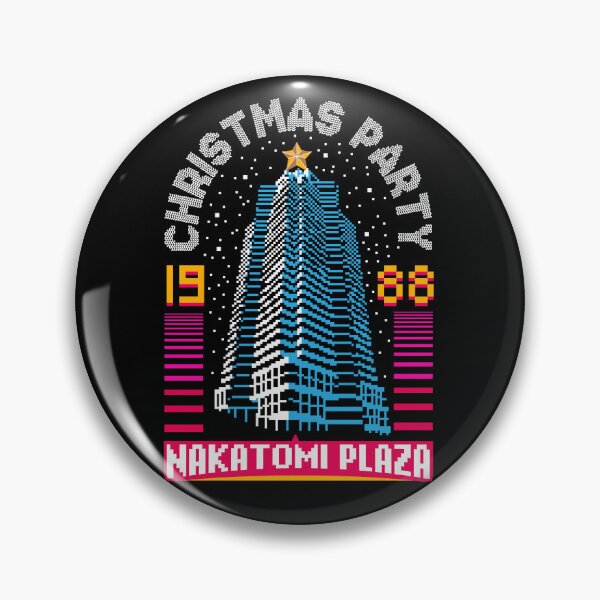 Artikelvorschau, Nakatomi Plaza Weihnachtsfeier 88 – Retro-Weihnachten entworfen und verkauft von therocketman.