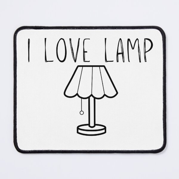 Item preview, I love lamp designed and sold by Wildmugman.