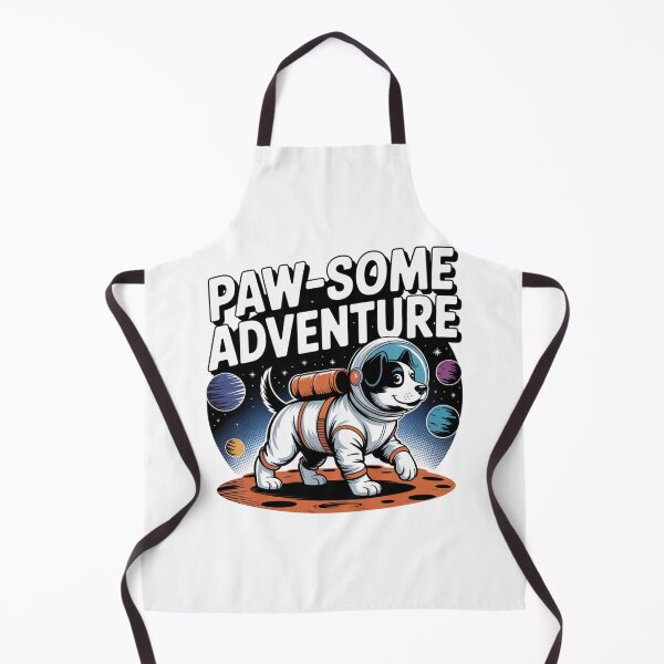 Item preview, Paw-some Adventure Cute Dog Astronaut Space Lover Gift designed and sold by chattsuede.
