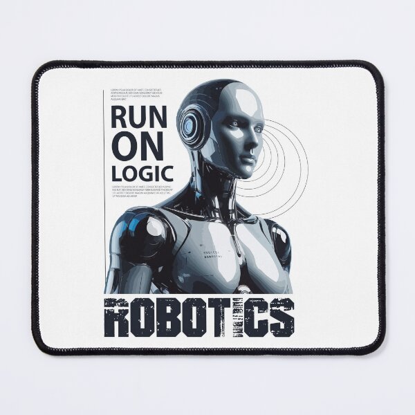 Item preview, RUN ON LOGIC Robotics T-Shirt - AI Programmer Developer Engineer Gift designed and sold by Design-Pro-21.