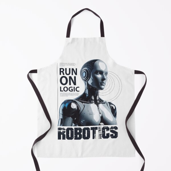 Item preview, RUN ON LOGIC Robotics T-Shirt - AI Programmer Developer Engineer Gift designed and sold by Design-Pro-21.