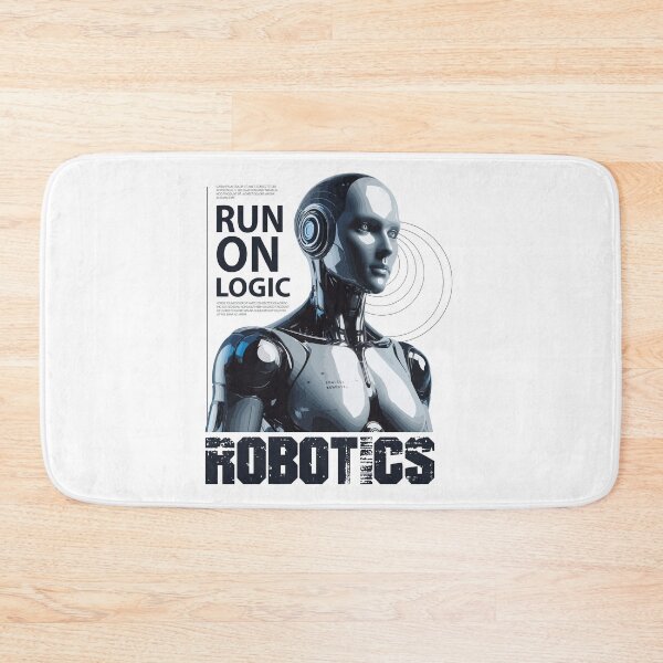 Item preview, RUN ON LOGIC Robotics T-Shirt - AI Programmer Developer Engineer Gift designed and sold by Design-Pro-21.