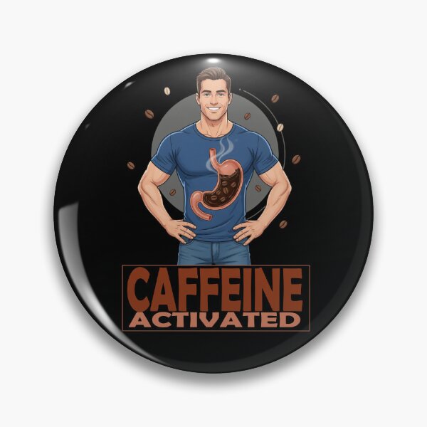 Item preview, Caffeine activated man designed and sold by ARIVONTEE.