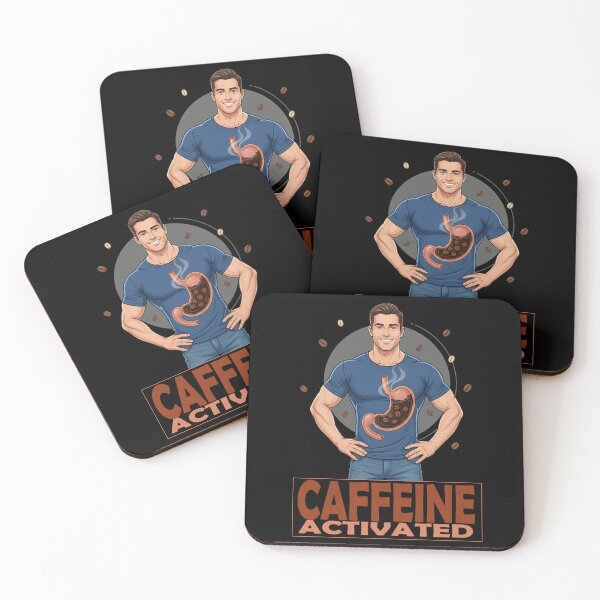 Item preview, Caffeine activated man designed and sold by ARIVONTEE.