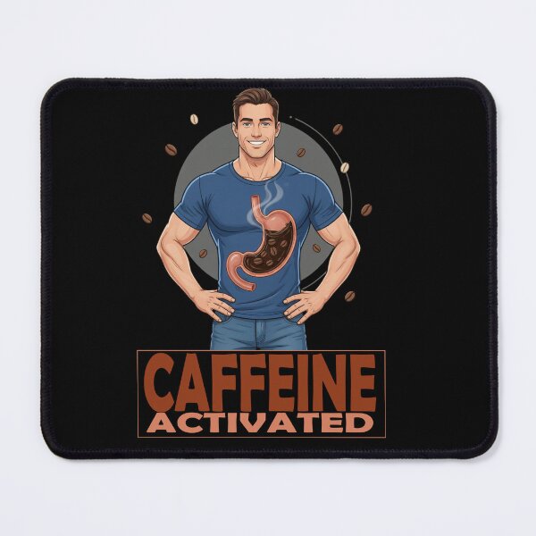Item preview, Caffeine activated man designed and sold by ARIVONTEE.