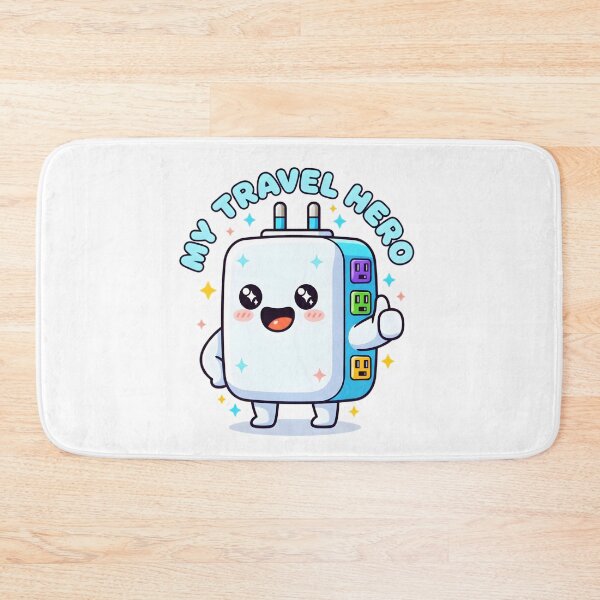Item preview, My Travel Hero | Cute Universal Adapter designed and sold by Dakson Design - Fantasy Art.