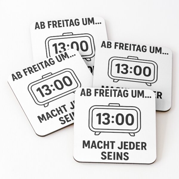 Item preview, From Friday at one o'clock, everyone does their own thing. designed and sold by AggAverse.