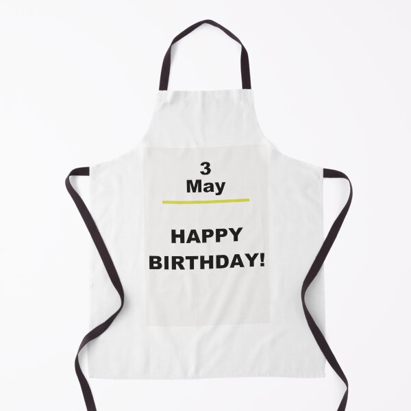 Item preview, Minimalist Happy Birthday Design — May 3 designed and sold by ariksworld.