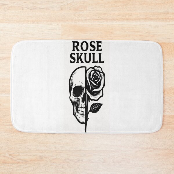 Item preview, Rose Skull Split designed and sold by DarkBlackHeart.