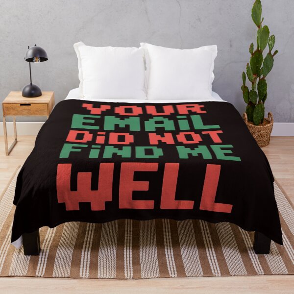 Item preview, Your Email Did Not Find Me Well - Funny Christmas Joke Ugly Sweater designed and sold by Redgiant87x.