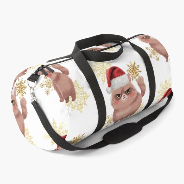 Item preview, Grumpy Cat in a Santa Hat – Christmas Illustration designed and sold by iamKRUK.