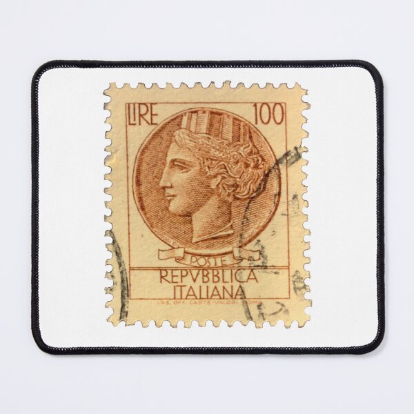 Item preview, Italy Sepia 100 Postage Stamp designed and sold by red-amber65.