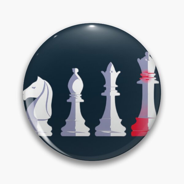 Item preview, Minimalist Chess Pieces Horizontal Set designed and sold by Doumavoi.