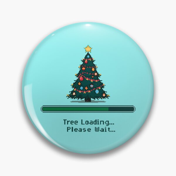 Item preview, Tree Loading... Please Wait... – Funny Christmas Progress Bar designed and sold by DabrowskiDesign.