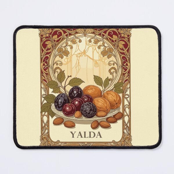 Item preview, Yalda Chelle Night Dried Fruits and Nuts Art Nouveau designed and sold by taiche.