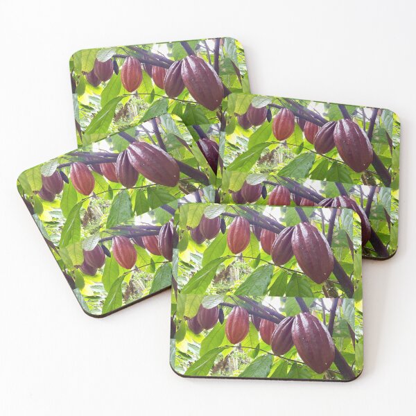Item preview, Ripe Cacao Pods on the Tree designed and sold by TrisaThyme.