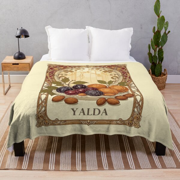Item preview, Yalda Chelle Night Dried Fruits and Nuts Art Nouveau designed and sold by taiche.