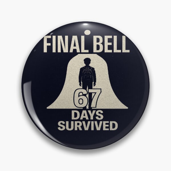 Item preview, 67final bell survival vector silhouette graphic art designed and sold by  Mudikeys.
