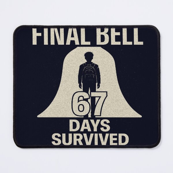 Item preview, 67final bell survival vector silhouette graphic art designed and sold by Mudikeys.