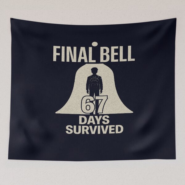 Item preview, 67final bell survival vector silhouette graphic art designed and sold by  Mudikeys.
