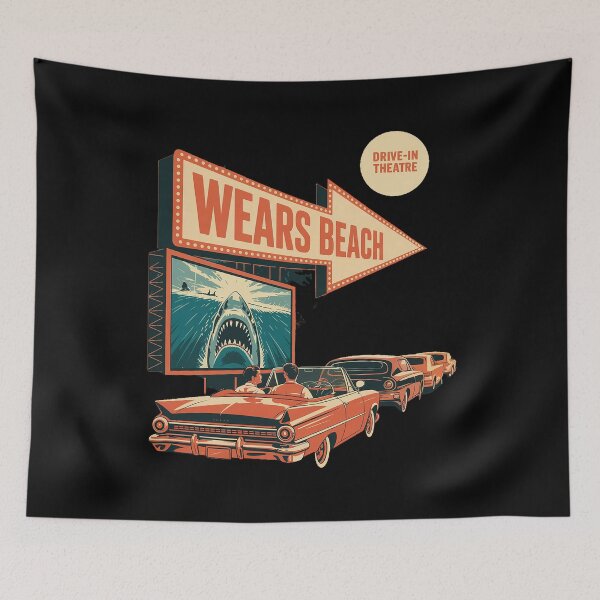 Item preview, Classic Weirs Beach Drive-in Theatre designed and sold by HollyBellArtSte.