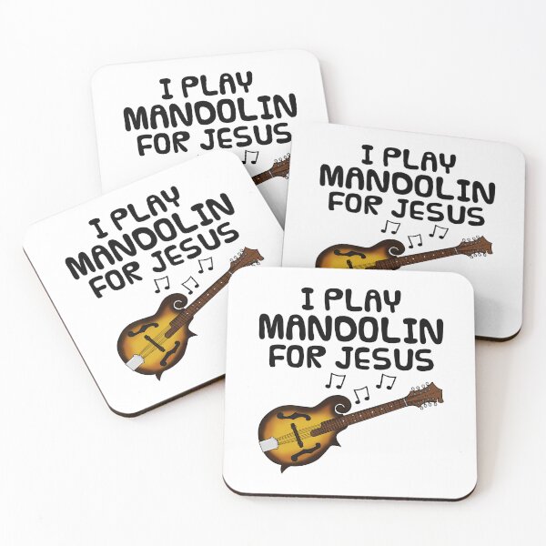 Item preview, I Play Mandolin For Jesus, Mandolinist Church Musician designed and sold by doodlerob.