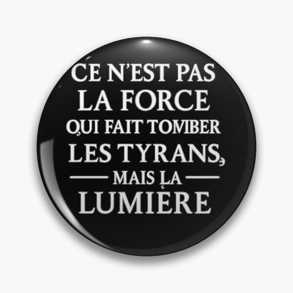 Item preview, Light Defeats Tyranny — Powerful Quote Design designed and sold by JonathanP514.