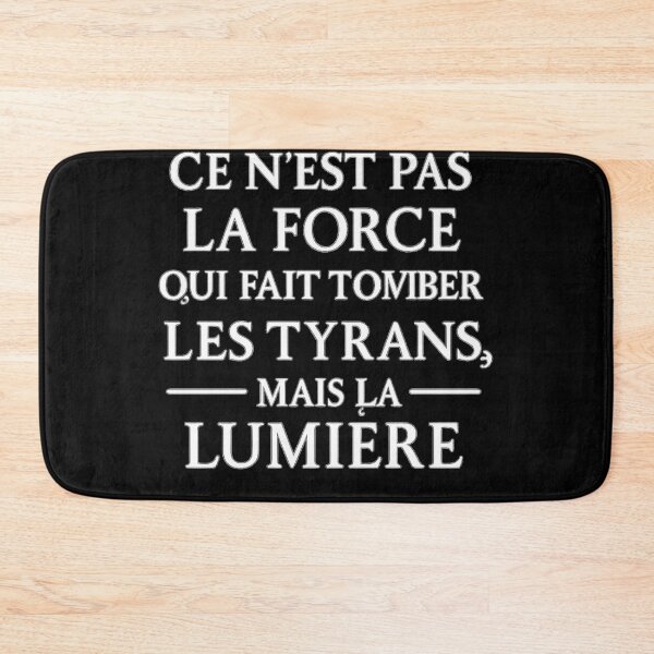 Item preview, Light Defeats Tyranny — Powerful Quote Design designed and sold by JonathanP514.