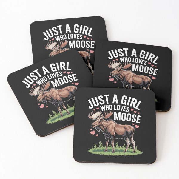 Item preview, Cool Moose Design For Girls Women Wild Animal Hunting designed and sold by ReadySide.