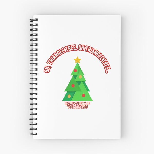 Item preview, Playful Geometric Triangle Christmas Tree Pun Holiday Gift designed and sold by chattsuede.