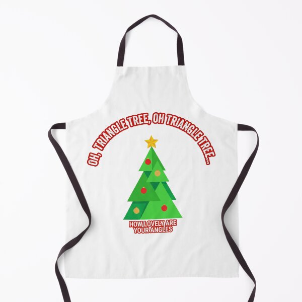 Item preview, Playful Geometric Triangle Christmas Tree Pun Holiday Gift designed and sold by chattsuede.