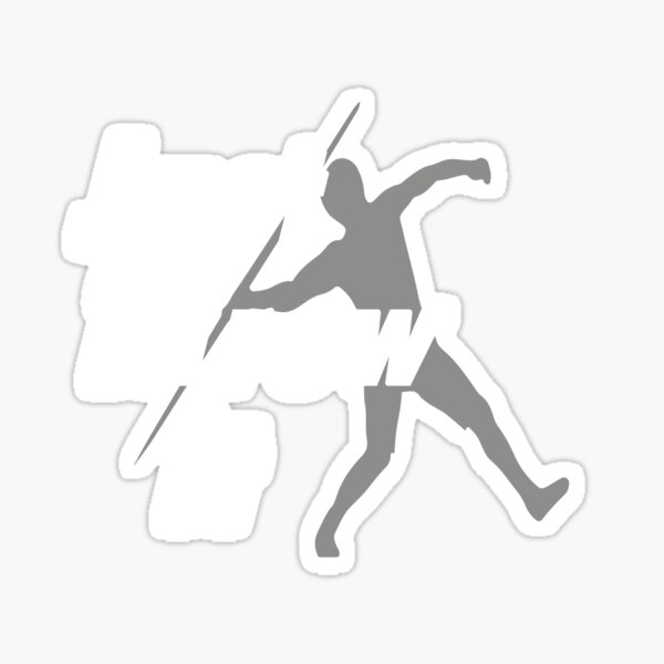 "Javelin gift Just Throw it" Sticker for Sale by LGamble12345 Redbubble