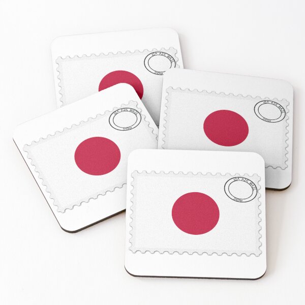 Item preview, Japan National Flag Postage Stamp designed and sold by red-amber65.