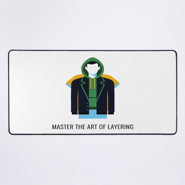 Item preview, Master The Art of Layering | Fashion Quote designed and sold by Dakson Design - Fantasy Art.