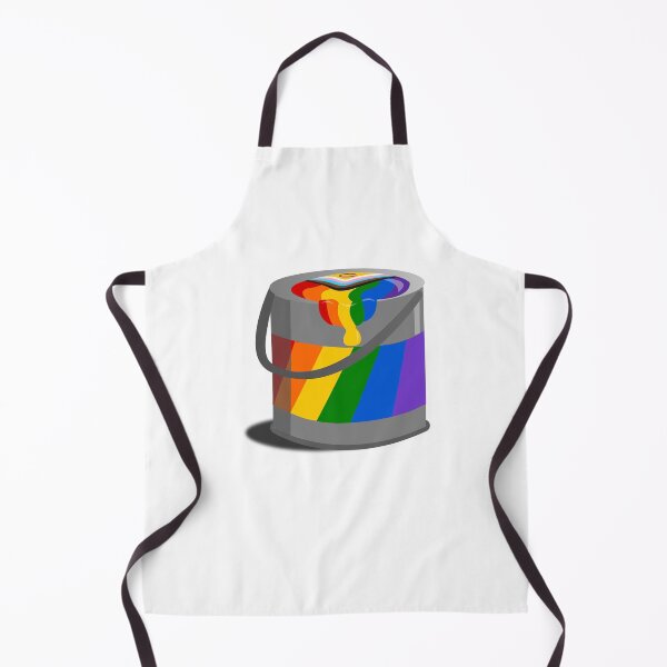 Item preview, Proud Paint Pride Flag in a Bucket designed and sold by HarveyHandcraftsandDesigns.