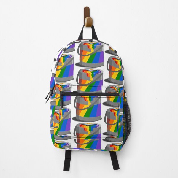 Item preview, Proud Paint Pride Flag in a Bucket designed and sold by HarveyHandcraftsandDesigns.