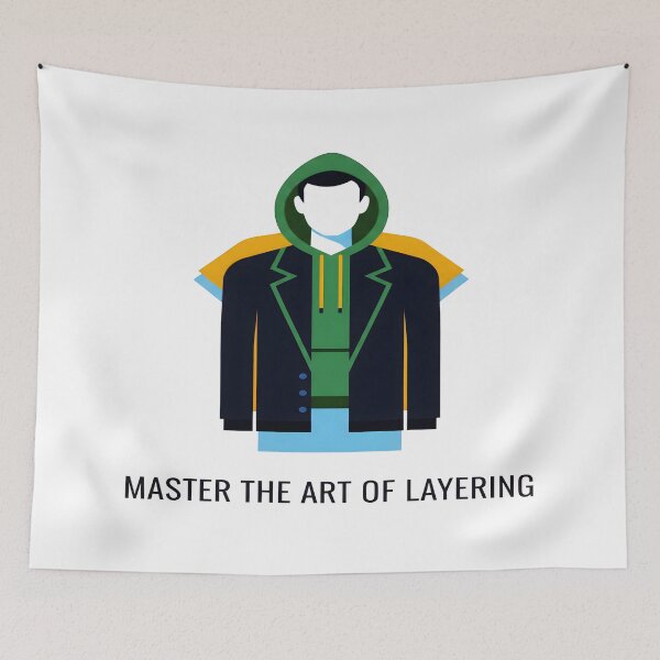 Item preview,  Master The Art of Layering | Fashion Quote designed and sold by Dakson Design - Fantasy Art.