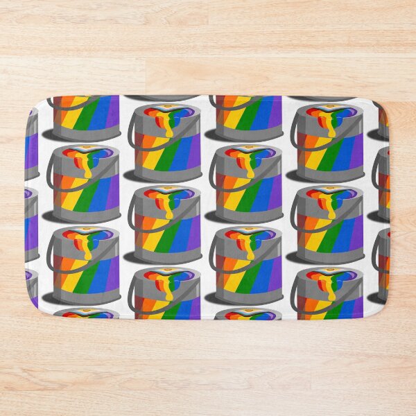 Item preview, Proud Paint Pride Flag in a Bucket designed and sold by HarveyHandcraftsandDesigns.
