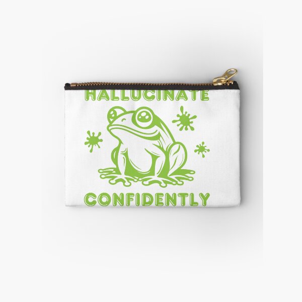 Item preview, hallucinate confidently weird stuff stupid shirt cute but feral graphic tee trendy shirt frog shirt fdt shirt resist shirt protest shirt designed and sold by PotentQuotable.